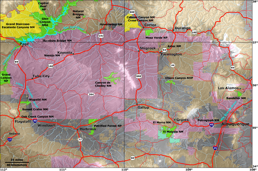 National Lands of the Four Corners Region